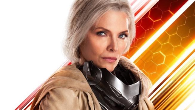 Michelle Pfeiffer in Ant-Mn & The Wasp Michelle Pfeiffer col costume di The Wasp