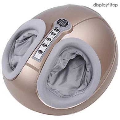 Air pressure Shiatsu Foot Massager con scalda piedi