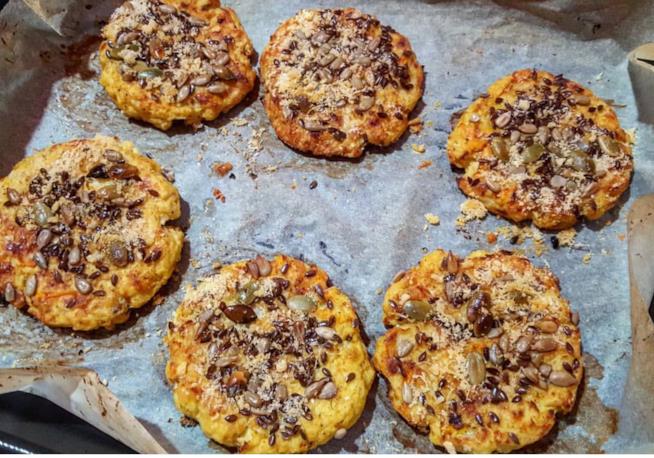 Burger di cavolfiore Polpette di verdure e semi