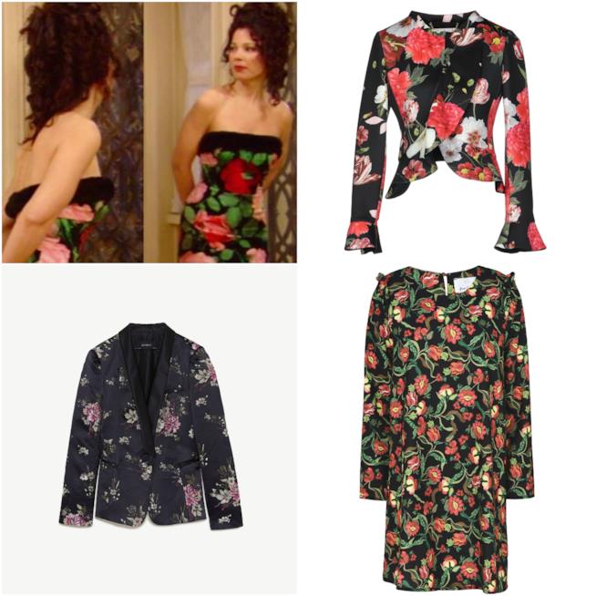 La tata Francesca Cacace e i suoi vestiti a fiori Francesca Cacace sexy nel suo abito a fiori