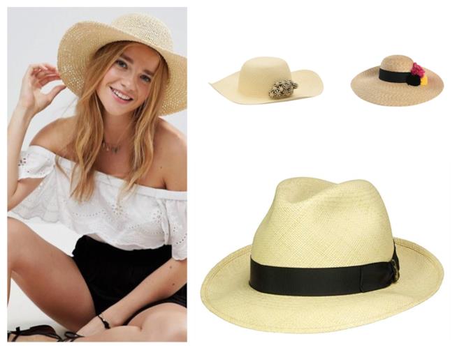 Cappelli in rafia a tesa larga e borsalino di tendenza per l'estate 2018 I cappelli per l'estate 2018 sono in rafia, a tesa larga e borsalino