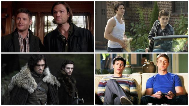 I fratelli delle serie TV Supernatural, The Vampire Diaries, Il Trono di Spade e The O.C.