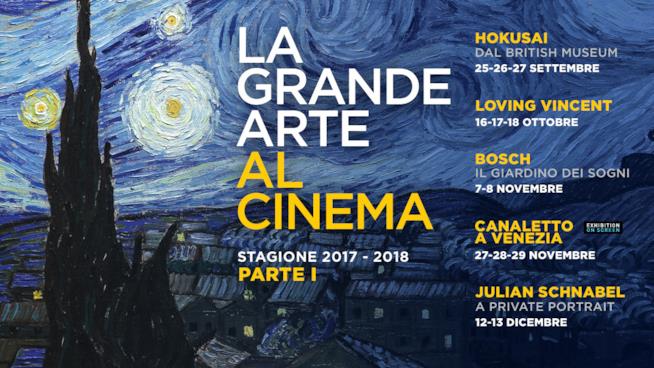 Grande arte al cinema con Nexo Locandina della grande arte al cinema con Nexo