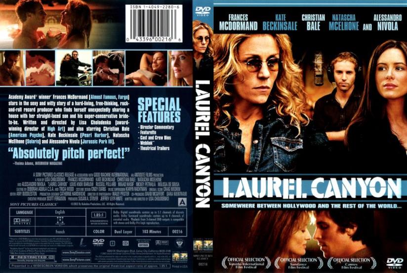 Laurel Canyon protagonista Frances McDormand Laurel Canyon il DVD