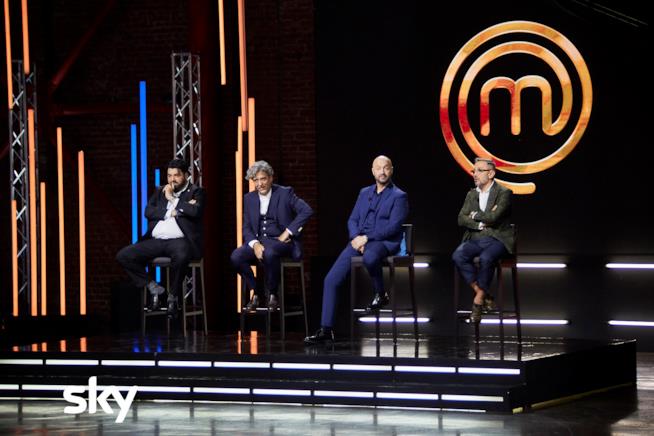 MasterChef Italia 8: i 4 giudici Antonino Cannavacciuolo, Giorgio Locatelli, Joe Bastianich e Bruno Barbieri