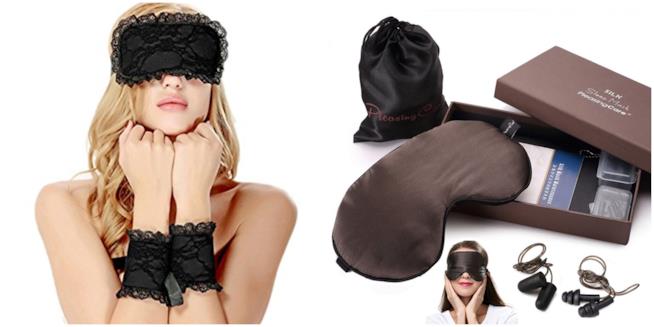 Kit per provare il Blindfolding Attrezzi bondage per il Blindfolding: maschere e nastri