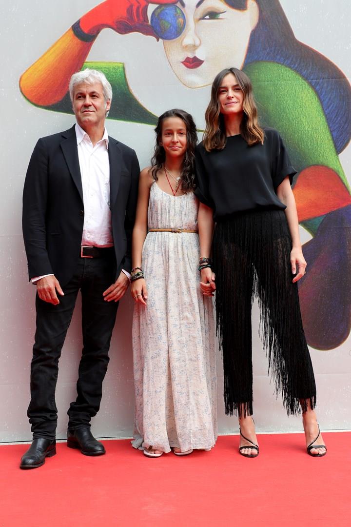 Kasia Smutniak e la figlia sul red carpet Kasia Smutniak e Sophie sul red carpet
