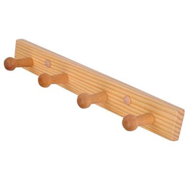 Appendiabiti a parete in legno