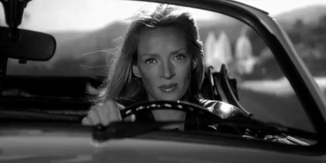 Uma Thurman e l'incidente in Kill Bill 2 Una scena di Kill Bill 2