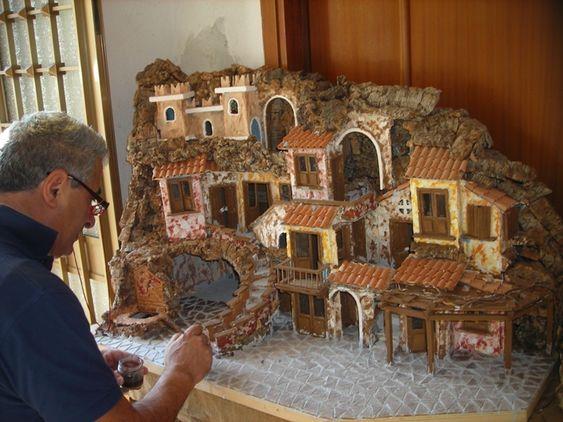 Presepe fai da te Presepe fatto a mano