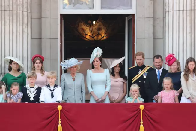 La famiglia reale inglese La famiglia reale britannica