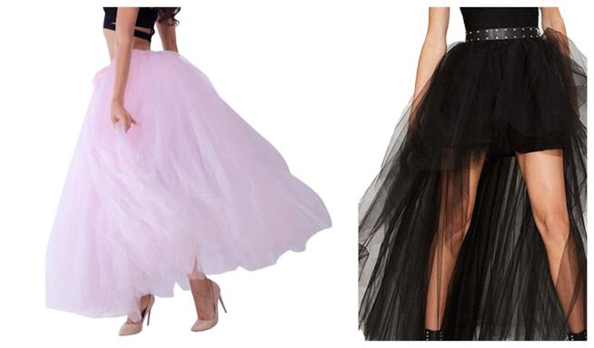 Gonna lunga in tulle di moda per l'estate 2018 In tulle e dal modello lungo le gonne di tendenza estate 2018