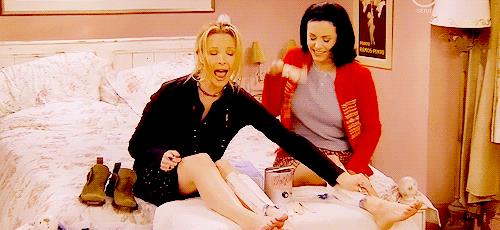 Ceretta: e se dicessimo no? Una scena di Friends
