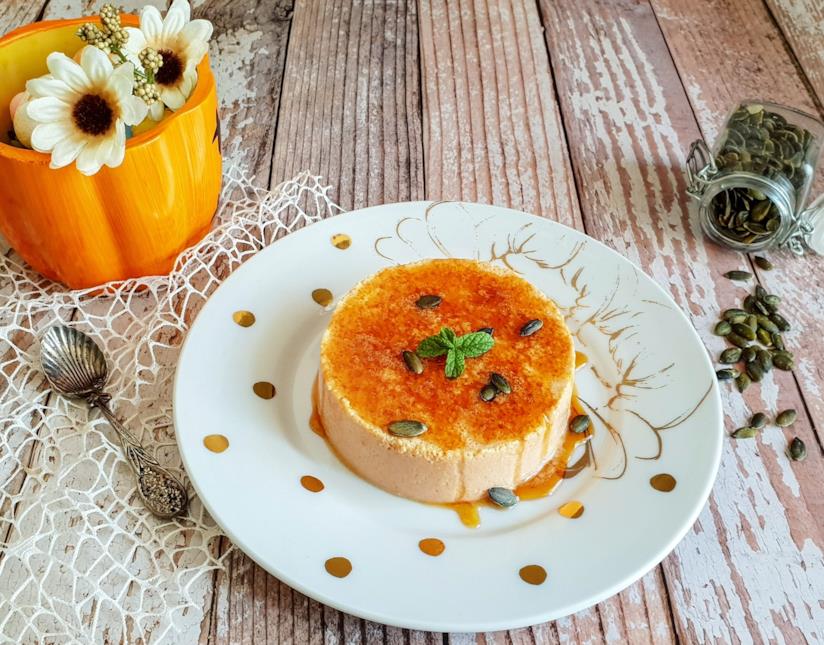 Flan di zucca Dolcetto arancione