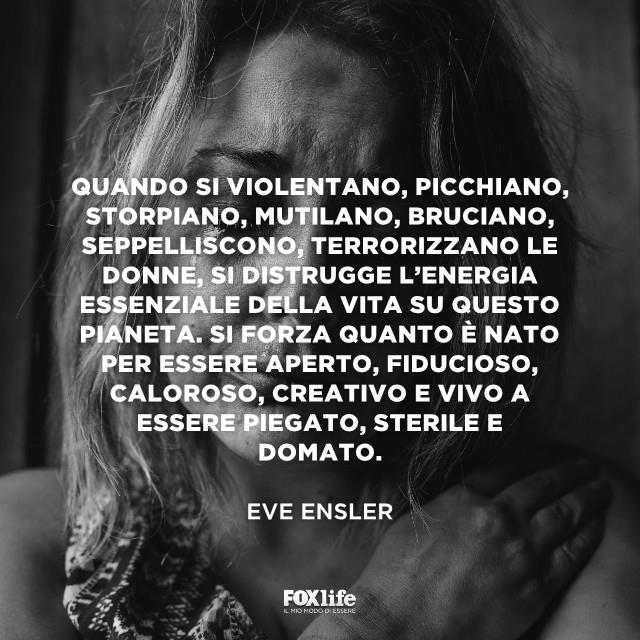 Citazione Ensler Donna in lacrime