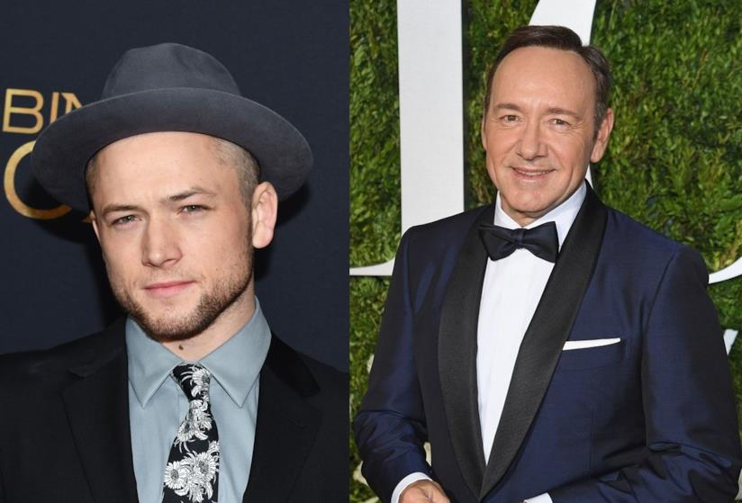 Kevin Spacey e Taron Egerton Taron Egerton e Kevin Spacey