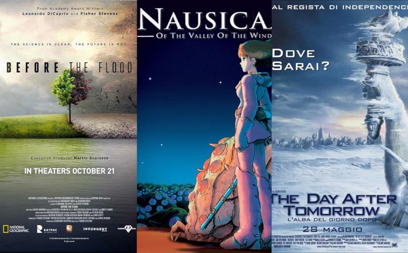 Le locandine di Nausicaa della valle del tempo, before the flood e the day after tomorrow I poster di Nausicaa della valle del tempo, before the flood e the day after tomorrow