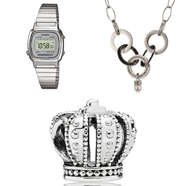 Orologio e gioielli per la Festa della Mamma Orologio CASIO, collana Morellato e ciondolo Pandora