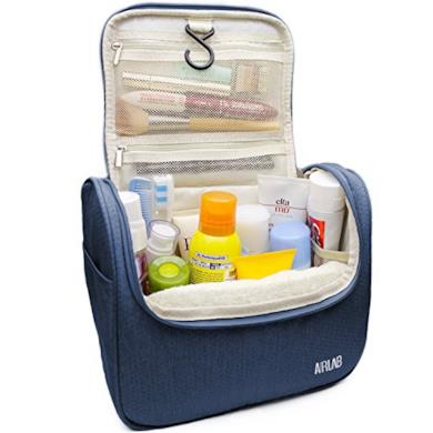 Beauty case da viaggio blu