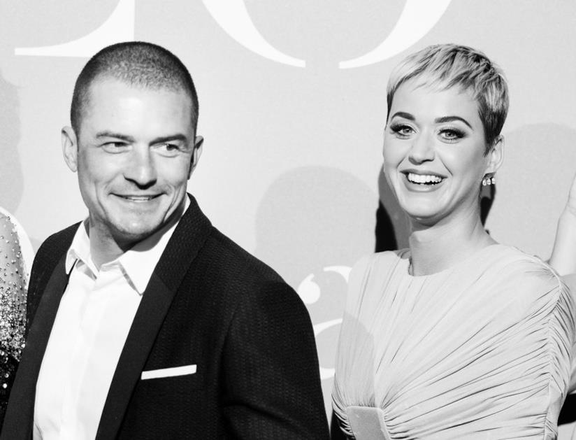 Katy Perry e Orlando Bloom Katy Perry col compagno Orlando Bloom
