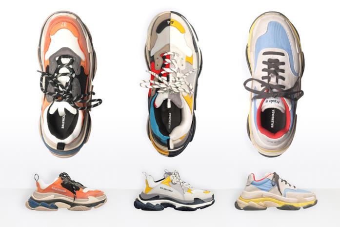 Triple S Balenciaga colorate Triple S Balenciaga colorate