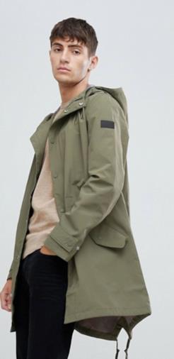 Parka nero tradizionale