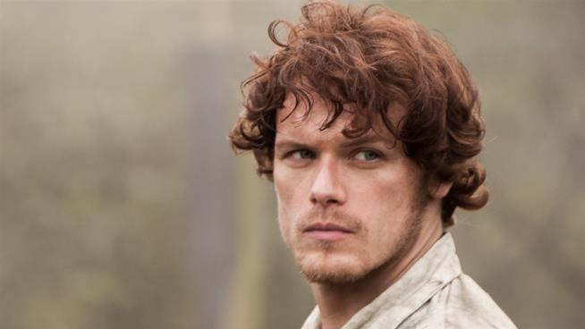 L'attore Sam Heughan Sam Heughan