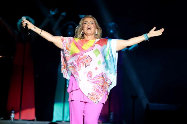 Intervista a Romina Power Romina Power durante uno spettacolo