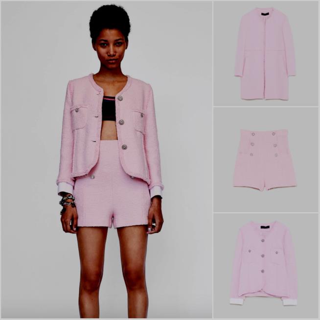 Zara completi tweed Alcuni outfit in tweed di Zara