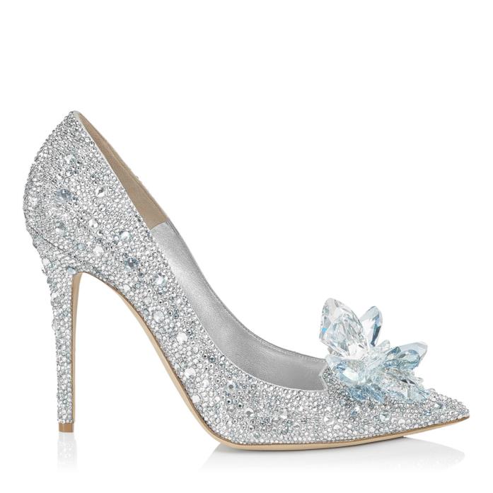 Le scarpe di Jimmy Choo ispirate a Cenerentola Le scarpe di cristallo di Jimmy Choo