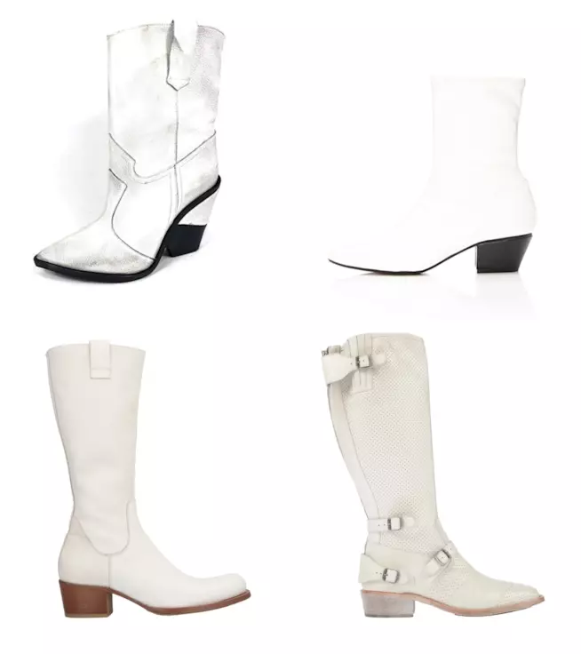 Stivali texani di moda per l'autunno inverno 2018-19 Stivali camperos di tendenza per l'A/I 2018-19