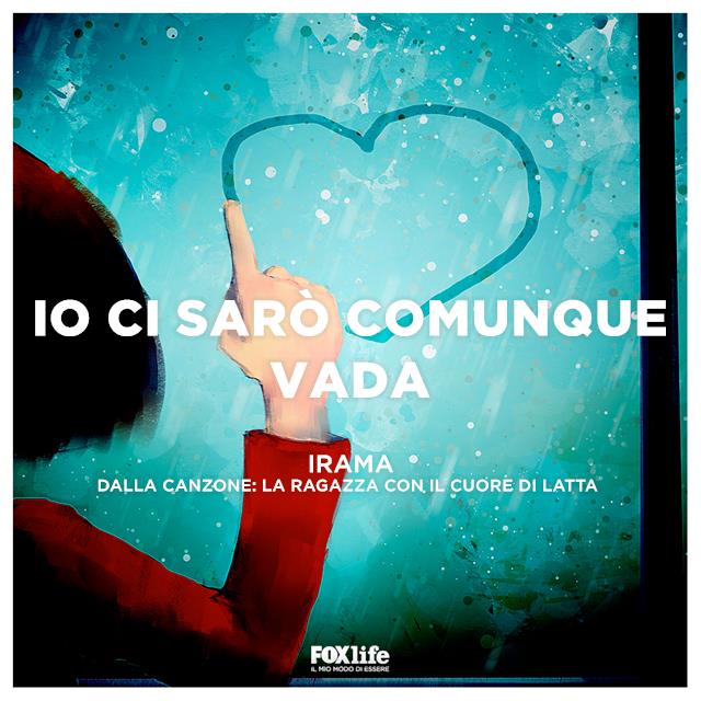 Io ci sarò comunque vada dal Testo della canzone di La ragazza con il cuore di latta di Irama Io ci sarò comunque vada dal Testo della canzone di La ragazza con il cuore di latta di Irama