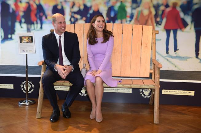 William e Kate appaiono in pubblico per la prima volta dopo il congedo per maternità di lei William e Kate