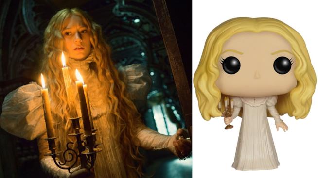 Il pupazzo Funko di Mia Wasikowska in Crimson Peak Mia Wasikowska in Crimson Peak ed il relativo pupazzo Funko