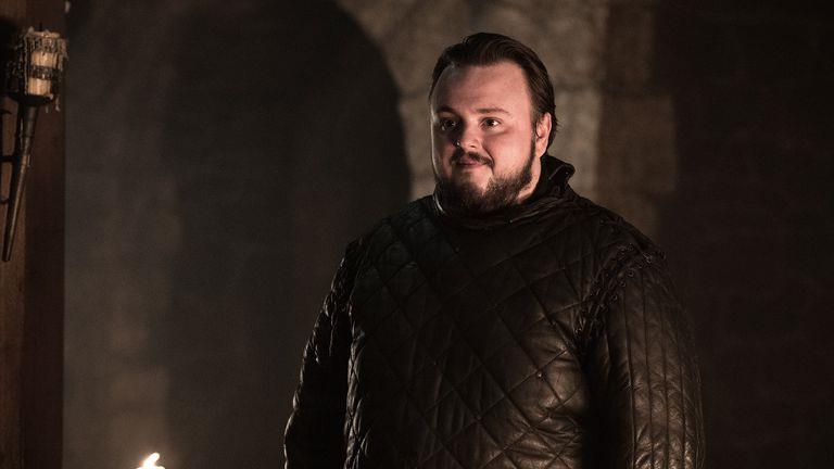 John Bradley in Game of Thrones Sam Tarly