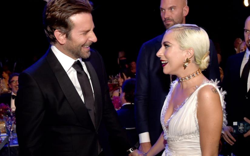 Bradley Cooper e Lady Gaga non stanno insieme Bradley Cooper e Lady Gaga in primo piano