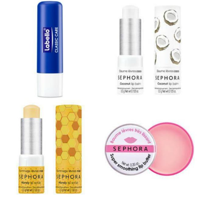 I burrocacao tradizionali come Labello e Sephora Labello e Sephora, lip balm tradizionali