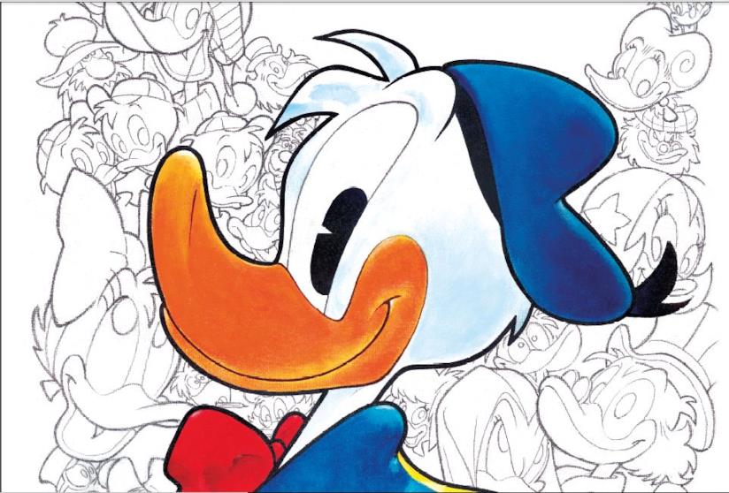 Locandina Festival fumetto disney Particolare della locandina del Festival fumetto disney