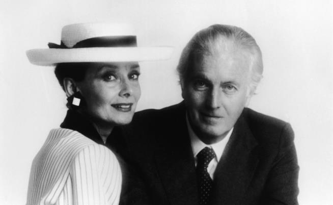 Morto Hubert de Givenchy Hubert de Givenchy e Audrey Hepburn