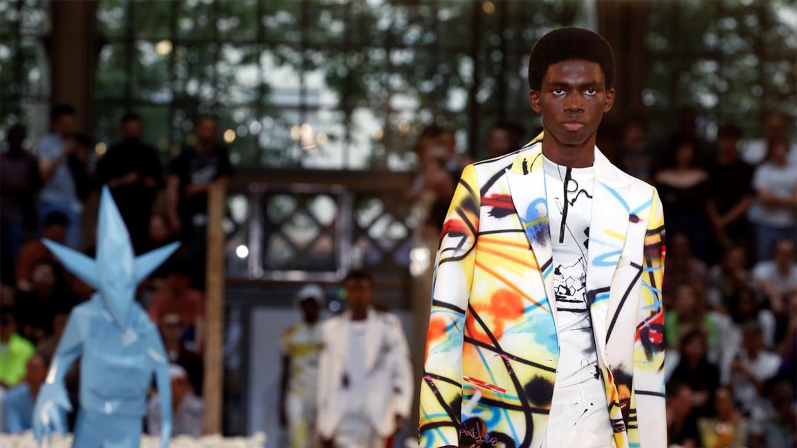 Un momento della sfilata Off-White