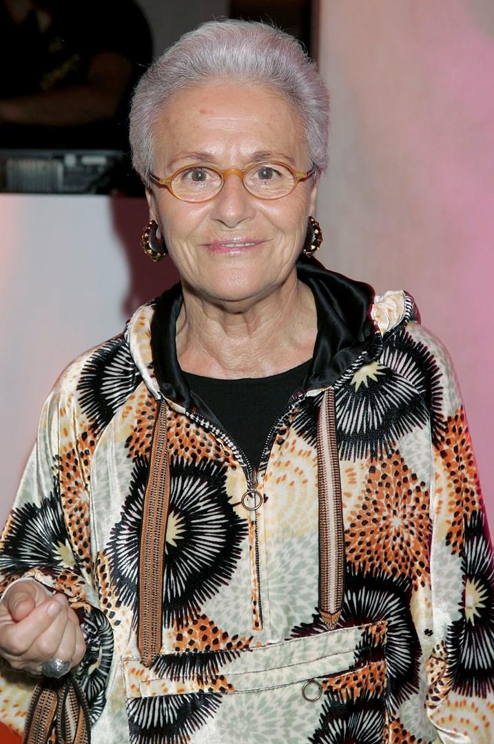Rosita Missoni Rosita Missoni in primo piano