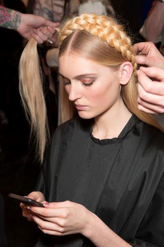 Acconciatura capelli Capelli biondi