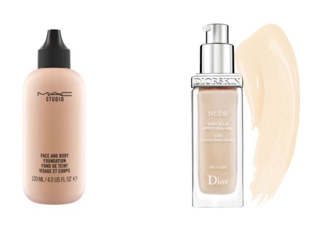 Face and Body e Diorskin Nude Fondotinta illuminante Fondotinta Face and Body e Diorskin Nude