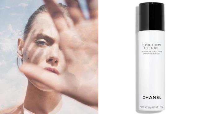 Chanel D-Pollution Essentiel è lo spray anti smog per il viso da portare in borsa Chanel D-Pollution Essentiel