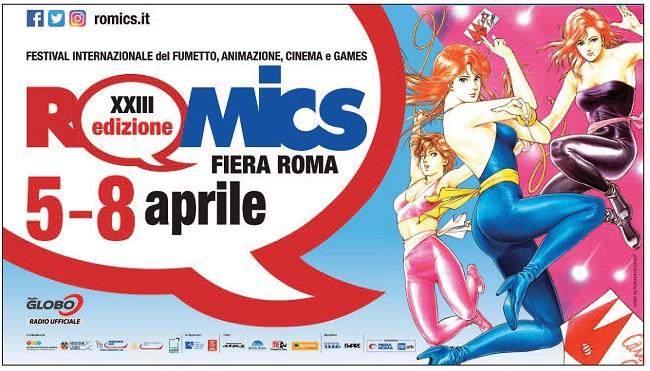 Unì immagine del Romics alla Fiera di Roma. Da Hojo a Freeman, torna il mondo di Romics