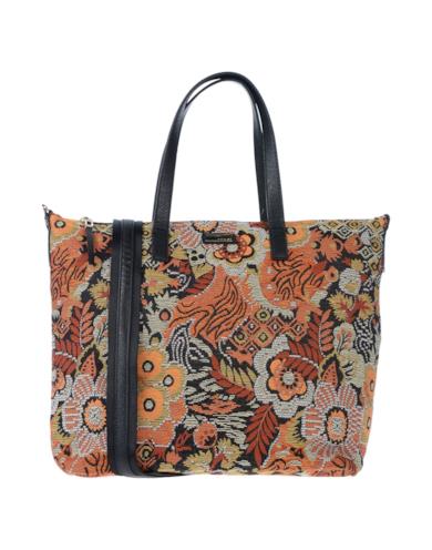 Borsa a mano motivo floreale