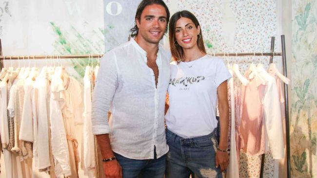 Federica Nargi e Alessandro Matri a Pitti Uomo Federica Nargi e Alessandro Matri allo stand Markup a Pitti Uomo