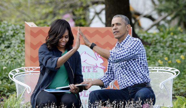 Il segreto del matrimonio degli Obama: i bagni separati Michelle e Barack Obama
