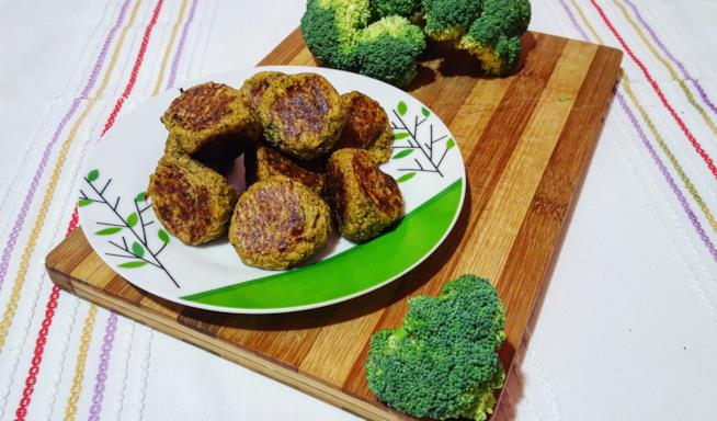 Polpette di broccoli Palline di verdura