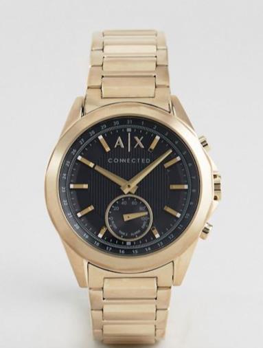 Smartwatch ibrido oro a bracciale
